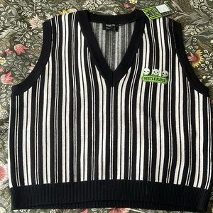 Beetlejuice sweater vest